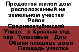 Продается жилой дом расположенный на земельном участке › Район ­ Среднеахтубинский › Улица ­ х.Красный сад, пер. Тупиковый › Дом ­ 6 › Общая площадь дома ­ 49 › Площадь участка ­ 29 › Цена ­ 1 750 000 - Волгоградская обл., Среднеахтубинский р-н, Красный Сад п. Недвижимость » Дома, коттеджи, дачи продажа   . Волгоградская обл.